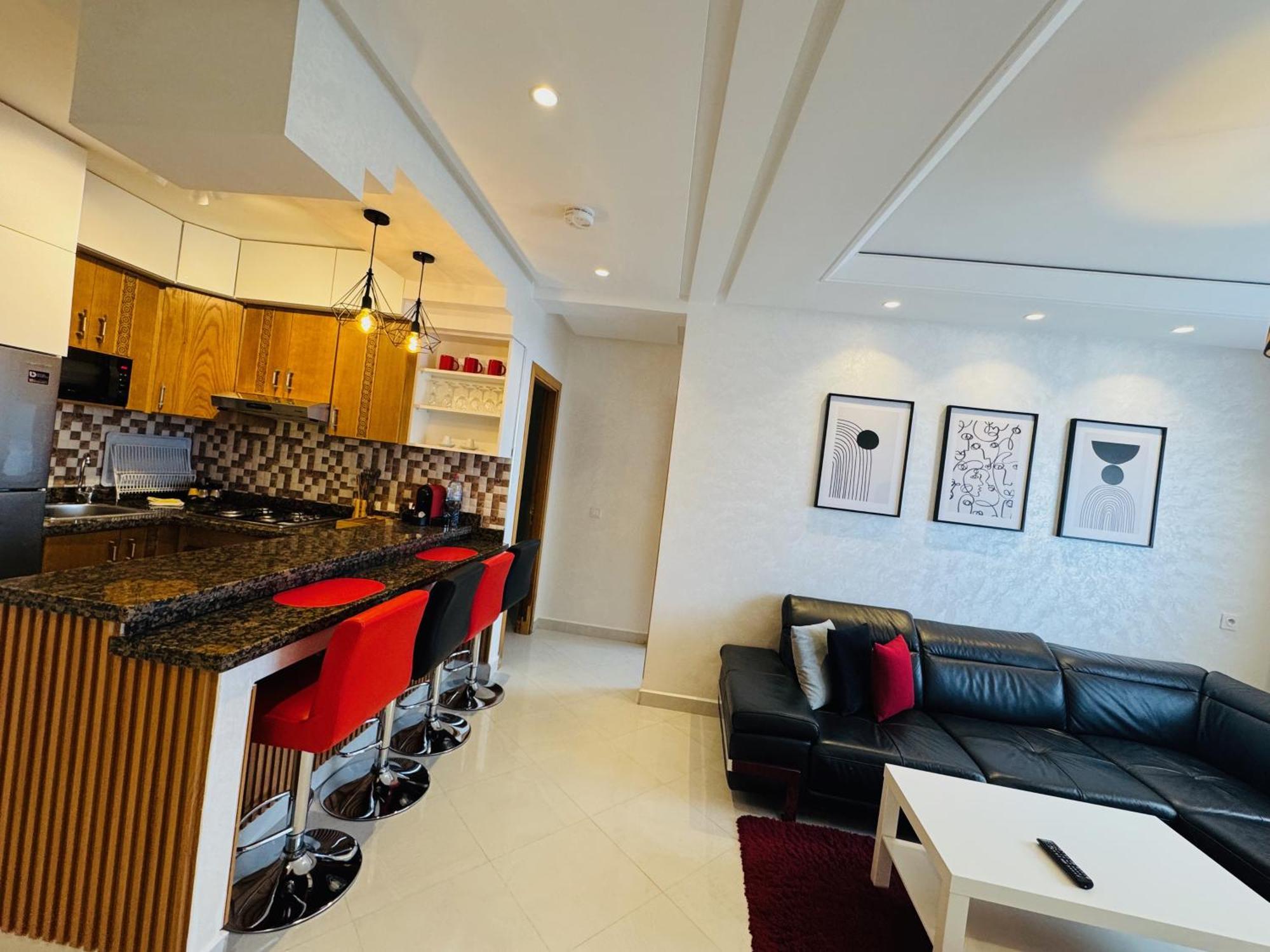 Modern Apartment In The Heart Of Tangier Exterior photo